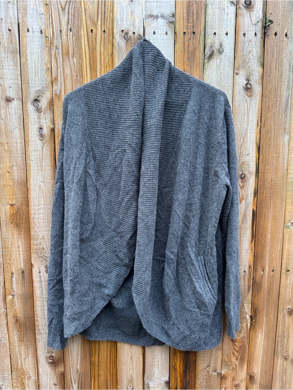 Quince Cashmere Open Cardigan